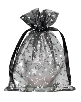 images/productimages/small/Organza zakken Ster L zwart.jpg